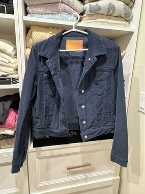 Acne Dark Navy Bla Konst Corduroy Jacket